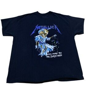 Metallica Black Graphic Tee - Short‎ Sleeve